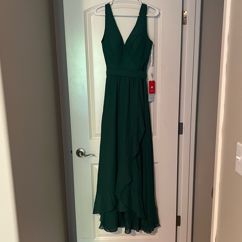 Dark Green Bridesmaid Dress